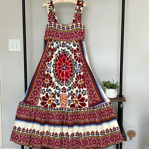 FARM Rio Multicolor Floral Maxi Dress - Picture 5 of 14